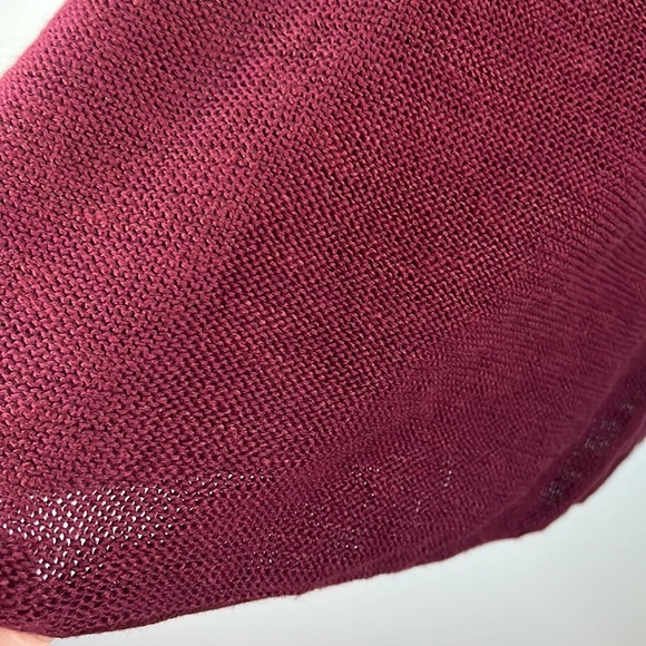 NWT Style&Co Red Knit Sweater w/ Infinity Scarf sz 1X - Picture 10 of 12